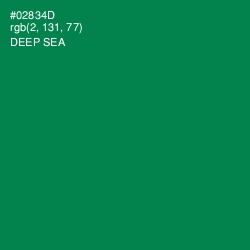 #02834D - Deep Sea Color Image