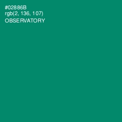 #02886B - Observatory Color Image