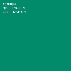 #028B6B - Observatory Color Image