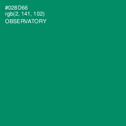 #028D66 - Observatory Color Image