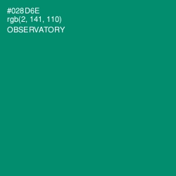 #028D6E - Observatory Color Image