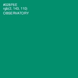 #028F6E - Observatory Color Image