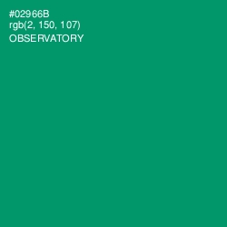 #02966B - Observatory Color Image