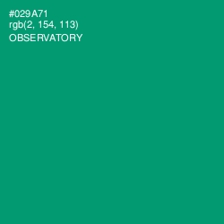 #029A71 - Observatory Color Image