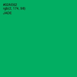 #02AE62 - Jade Color Image