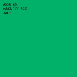 #02B169 - Jade Color Image