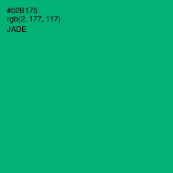 #02B175 - Jade Color Image