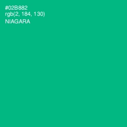 #02B882 - Niagara Color Image