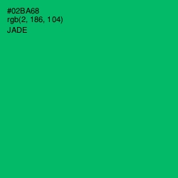 #02BA68 - Jade Color Image