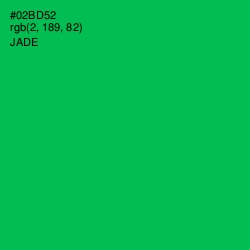 #02BD52 - Jade Color Image