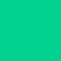 #02D290 - Caribbean Green Color Image