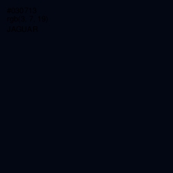 #030713 - Jaguar Color Image