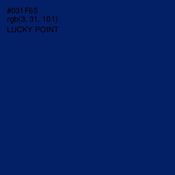 #031F65 - Lucky Point Color Image