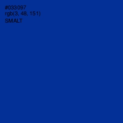 #033097 - Smalt Color Image