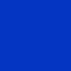 #0335C2 - Dark Blue Color Image
