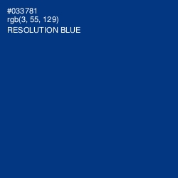 #033781 - Resolution Blue Color Image