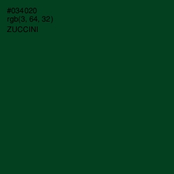 #034020 - Zuccini Color Image