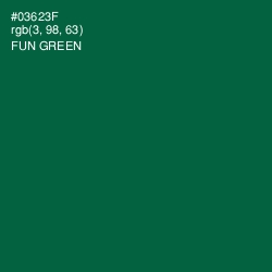 #03623F - Fun Green Color Image