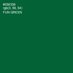 #036336 - Fun Green Color Image