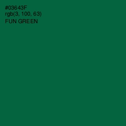 #03643F - Fun Green Color Image