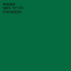 #036B3F - Fun Green Color Image