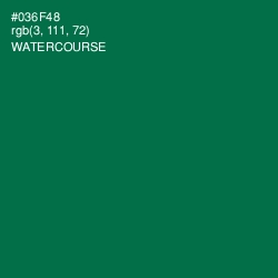 #036F48 - Watercourse Color Image