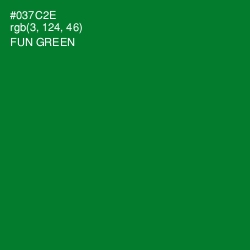 #037C2E - Fun Green Color Image