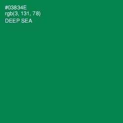 #03834E - Deep Sea Color Image