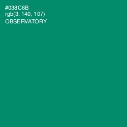 #038C6B - Observatory Color Image