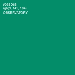 #038D68 - Observatory Color Image