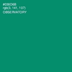 #038D6B - Observatory Color Image