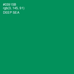 #03915B - Deep Sea Color Image