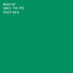 #03915F - Deep Sea Color Image