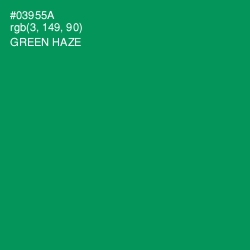 #03955A - Green Haze Color Image