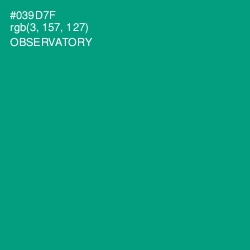 #039D7F - Observatory Color Image