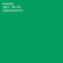 #039E60 - Observatory Color Image