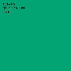 #03A473 - Jade Color Image
