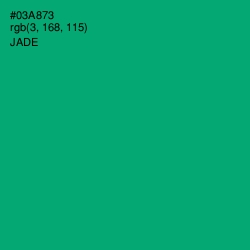 #03A873 - Jade Color Image