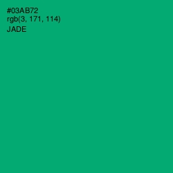 #03AB72 - Jade Color Image