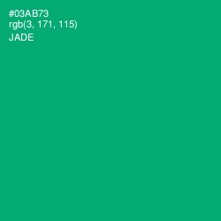 #03AB73 - Jade Color Image