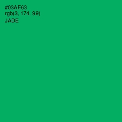 #03AE63 - Jade Color Image