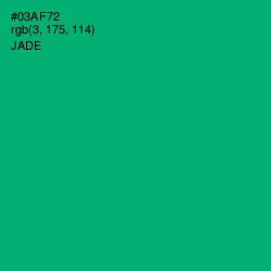 #03AF72 - Jade Color Image