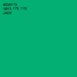 #03AF73 - Jade Color Image