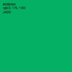 #03B064 - Jade Color Image