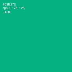 #03B27E - Jade Color Image