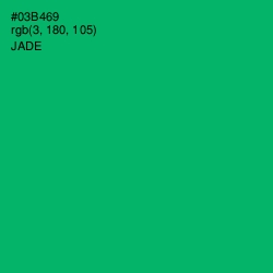 #03B469 - Jade Color Image