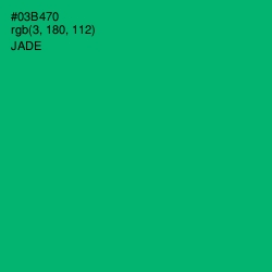 #03B470 - Jade Color Image