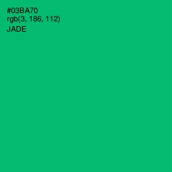 #03BA70 - Jade Color Image