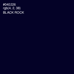 #040226 - Black Rock Color Image