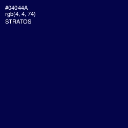 #04044A - Stratos Color Image